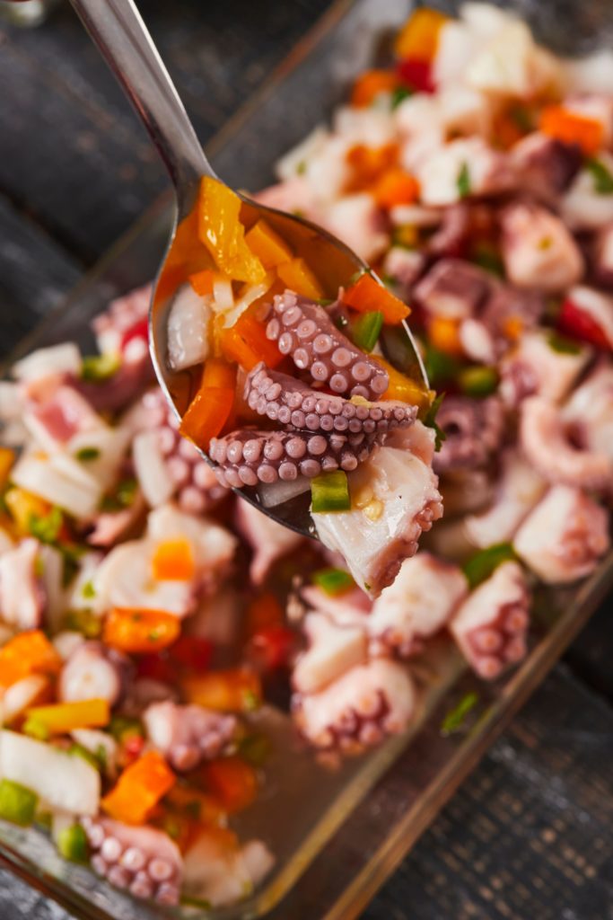 Salpicon de mariscos